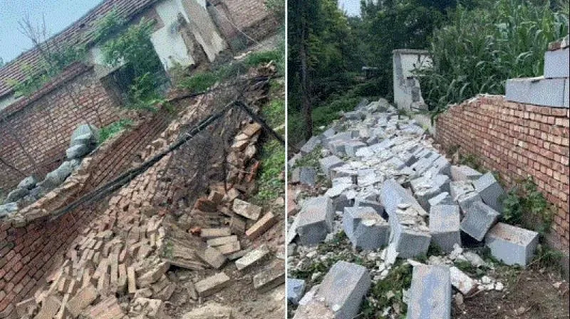 China के शानदोंग में आये भूकंप से अनेक इमारतें ढहीं, 21 लोग घायल