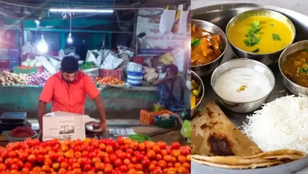 टमाटर की बढ़ती कीमत का असर, महंगा हुआ शाकाहारी खाना