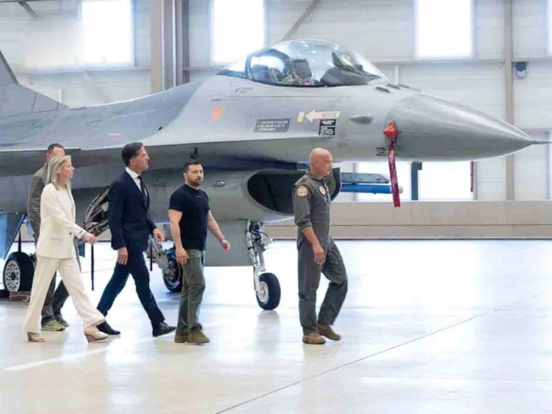 Netherlands व डेनमार्क यूक्रेन की मदद को आगे आये, एफ-16 लड़ाकू विमान देने का वादा