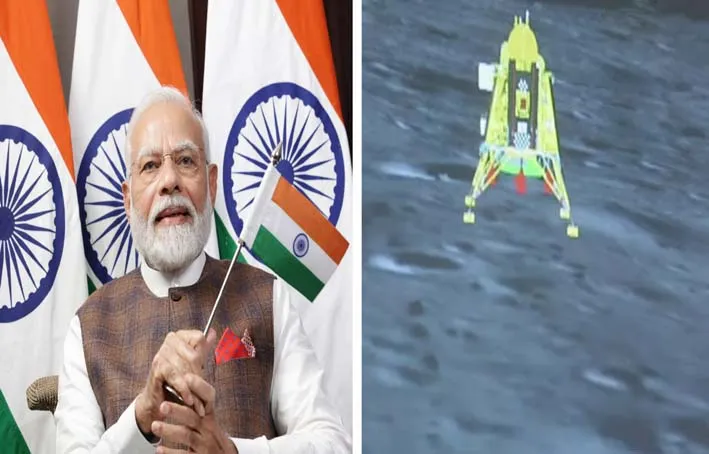 भारत ने रच दिया इतिहास, चांद पर चंद्रयान-3 की सफल लैंडिंग पर बोले PM Modi