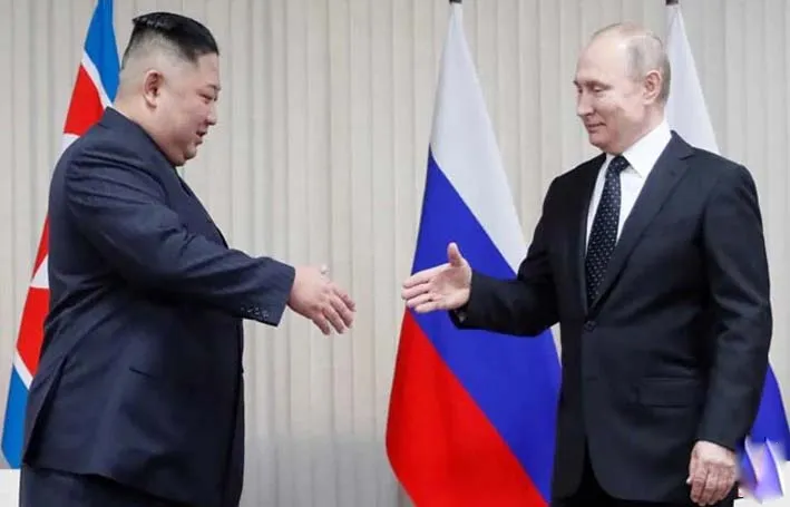 Kim Jong-un ह‎थियार सौदे पर पु‎तिन से चर्चा करने जा सकते हैं रूस