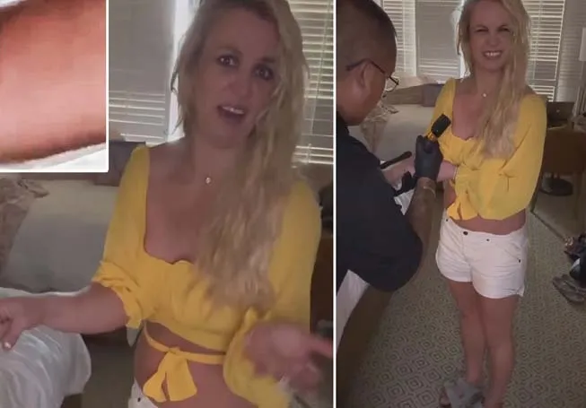Britney ने नए टैटू का वीडियो साझा किया