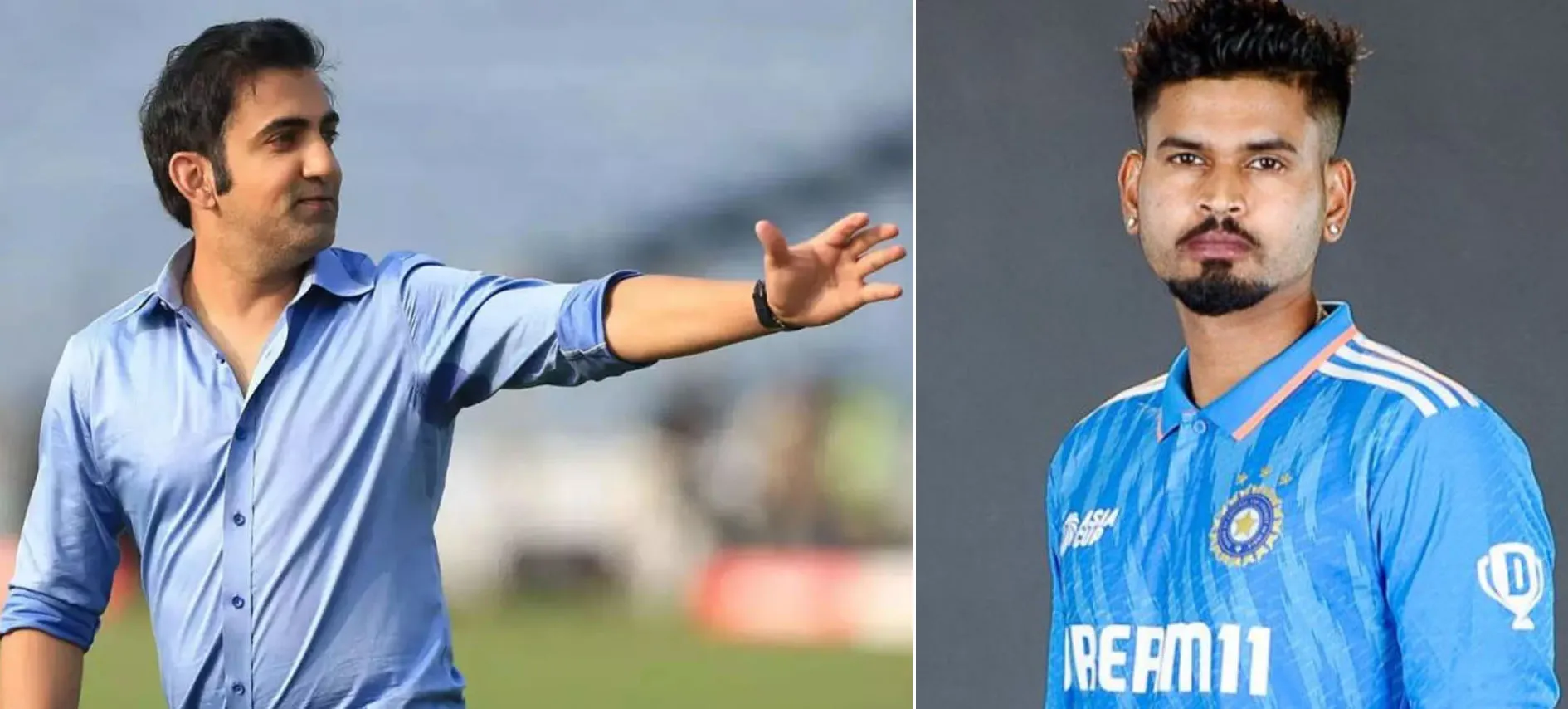 वर्ल्ड कप स्क्वॉड में Gautam Gambhir  नहीं चाहते श्रेयस अय्यर की एंट्री