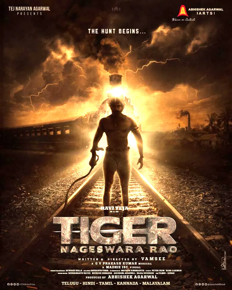 Ravi Teja की टाइगर नागेश्वर राव 20 अक्टूबर को सिनेमाघरों