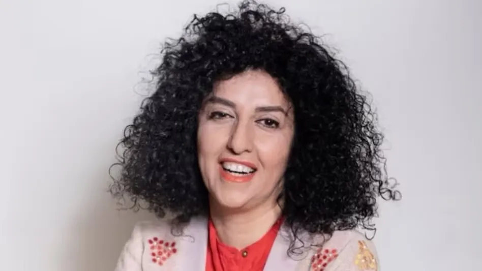 Nargis Mohammadi को शांति का नोबेल ईरान में महिलाओं के हक के लिए लड़ने वाली नरगिस अभी जेल में हैं बंद