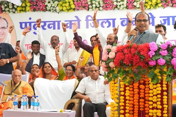 पांढुर्णा को जिला बनाना मेरी दिली इच्छा थी : CM Shivraj