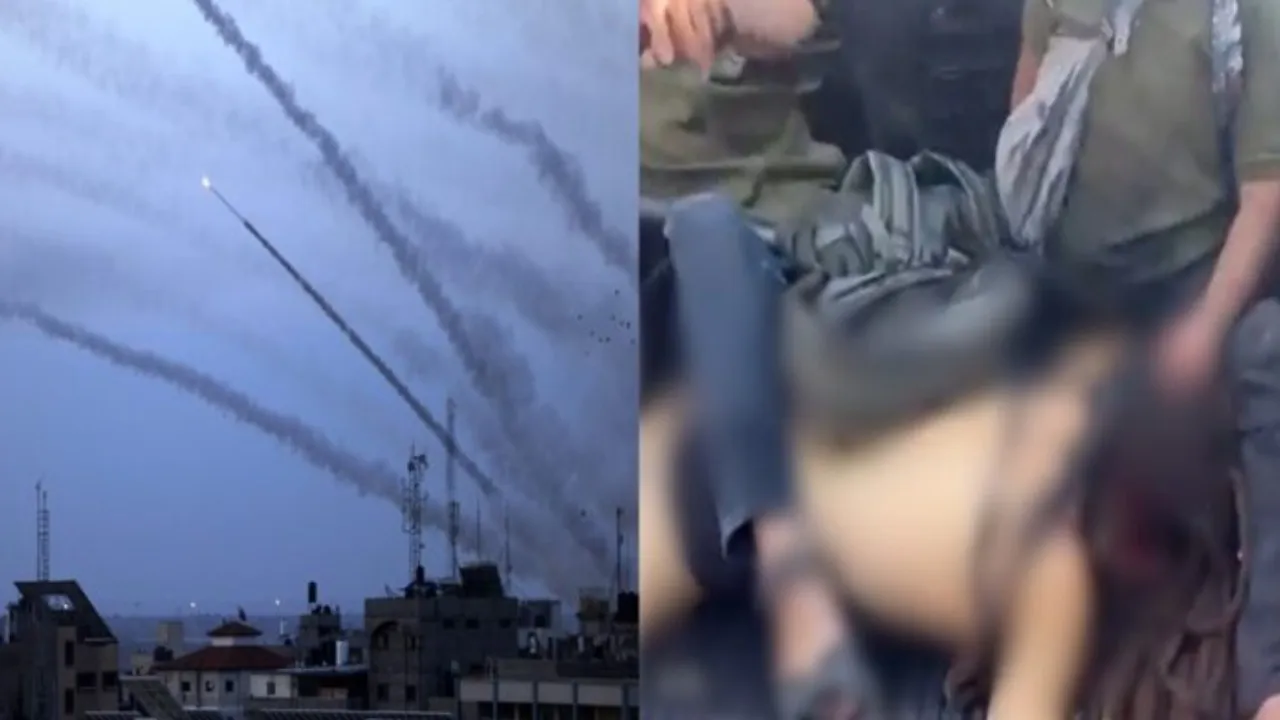 फिलिस्तीनियों ने की हदें पार, Israeli म‎हिला सै‎निक के शव को नग्न कर घुमाया