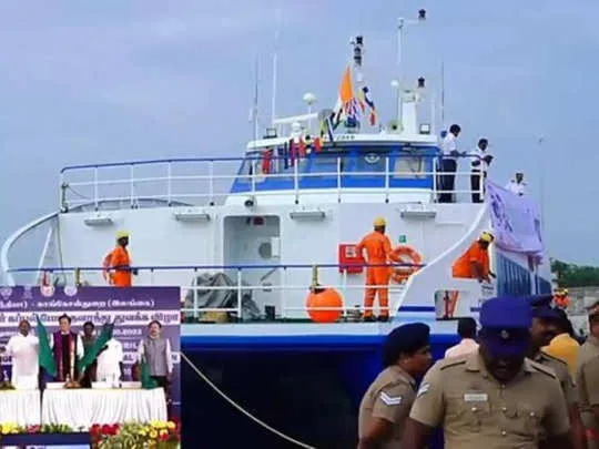 भारत और श्रीलंका के बीच फेरी सर्विस की हुई शुरुआत