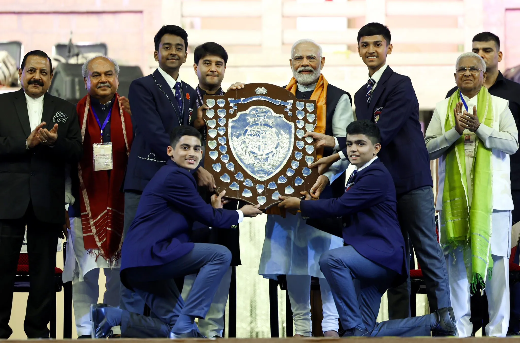 Modi 'सर' सिंधिया स्कूल के स्टूडेंट्स को दे आए 'होमवर्क', बोले- नौ टास्क जरूर कंप्लीट कर लेना