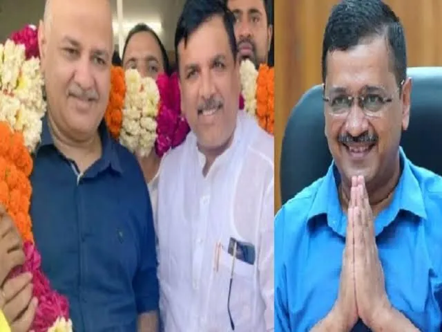 MP Election : AAP के 35 स्टार प्रचारकों में जेल में बंद मनीष सिसोदिया और संजय सिंह का भी नाम