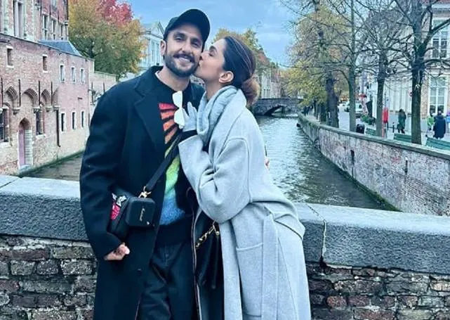 शादी की 5वीं सालगिरह मनाई Deepika-Ranveer ने