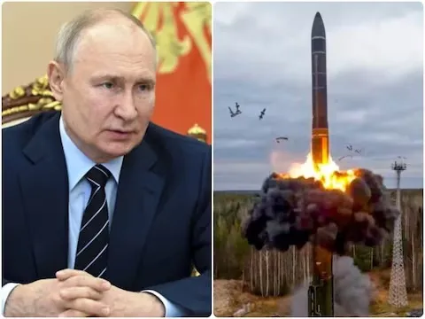 Putin ने दी यार्स इंटरकॉन्टिनेंटल मिसाइल हमले की चेतावनी