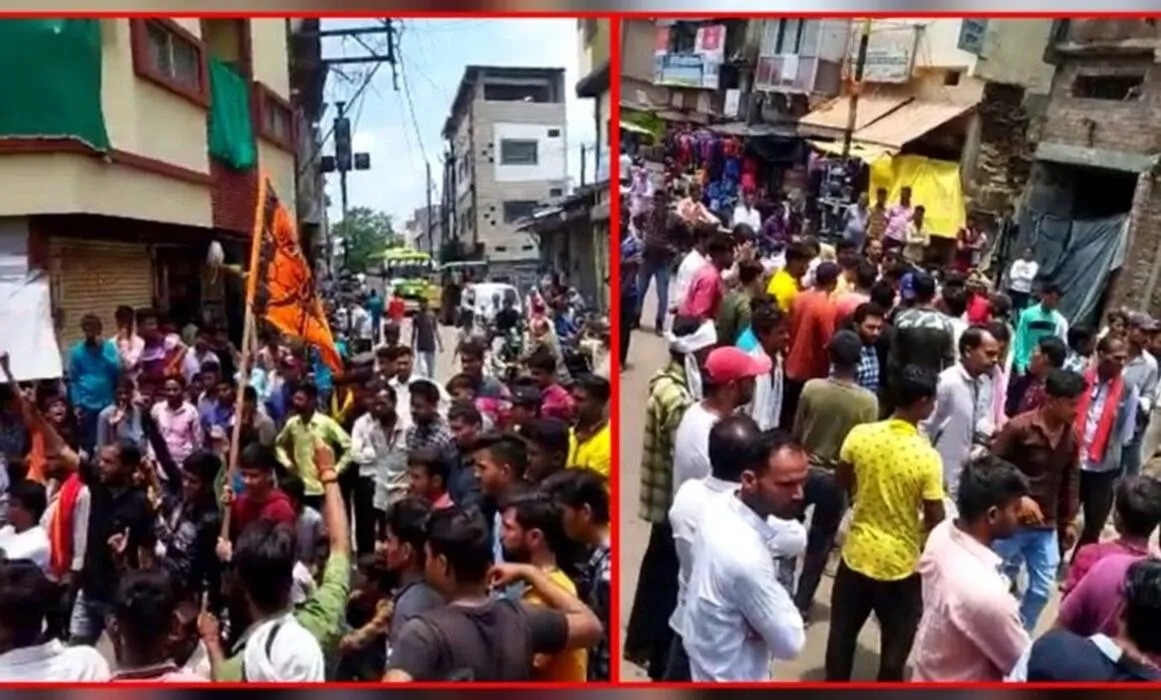 Gurudwara में विरोध प्रदर्शन के दौरान हिंसा