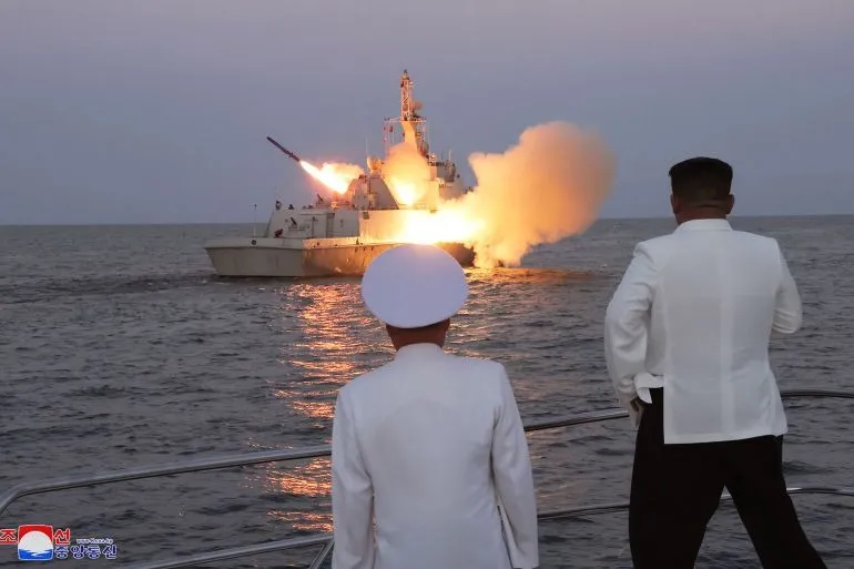 North Korea ने महीने में तीसरी बार दागीं क्रूज मिसाइलें