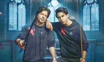 बेटे आर्यन के फैशन ब्रांड का विज्ञापन शेयर किया Shahrukh ने