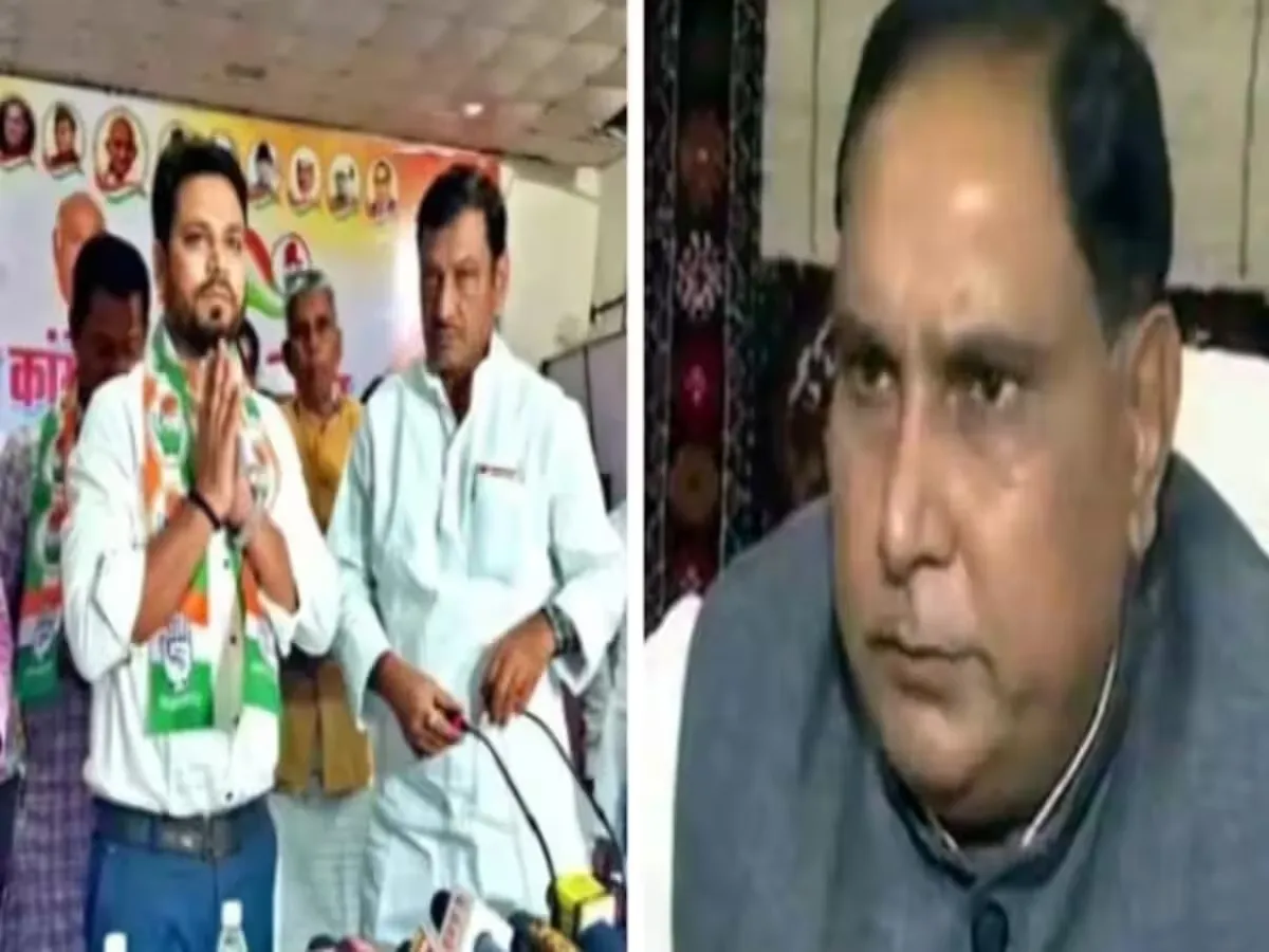 Bihar के मंत्री के बेटे कांग्रेस पार्टी में शामिल