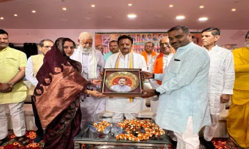 उप मुख्यमंत्री राजेन्द्र शुक्ल ने मैहर में ब्राह्मण समाज के प्रबुद्धजन सम्मेलन को किया संबोधित