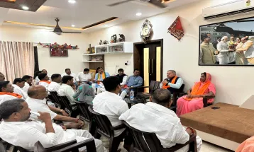 Bharatiya Janata Party के क्षेत्रीय संगठन महामंत्री अजय जामवाल ने बड़वानी जिले की सेंधवा और राजपुर विधानसभा की संचालन समिति की बैठकों को किया संबोधित