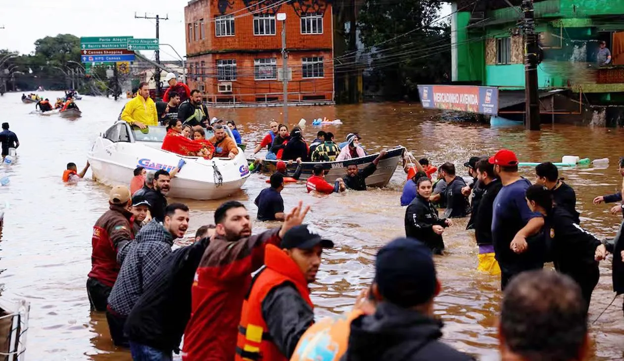 Brazil में बाढ़ से 75 लोगों की मौत, कई लापता