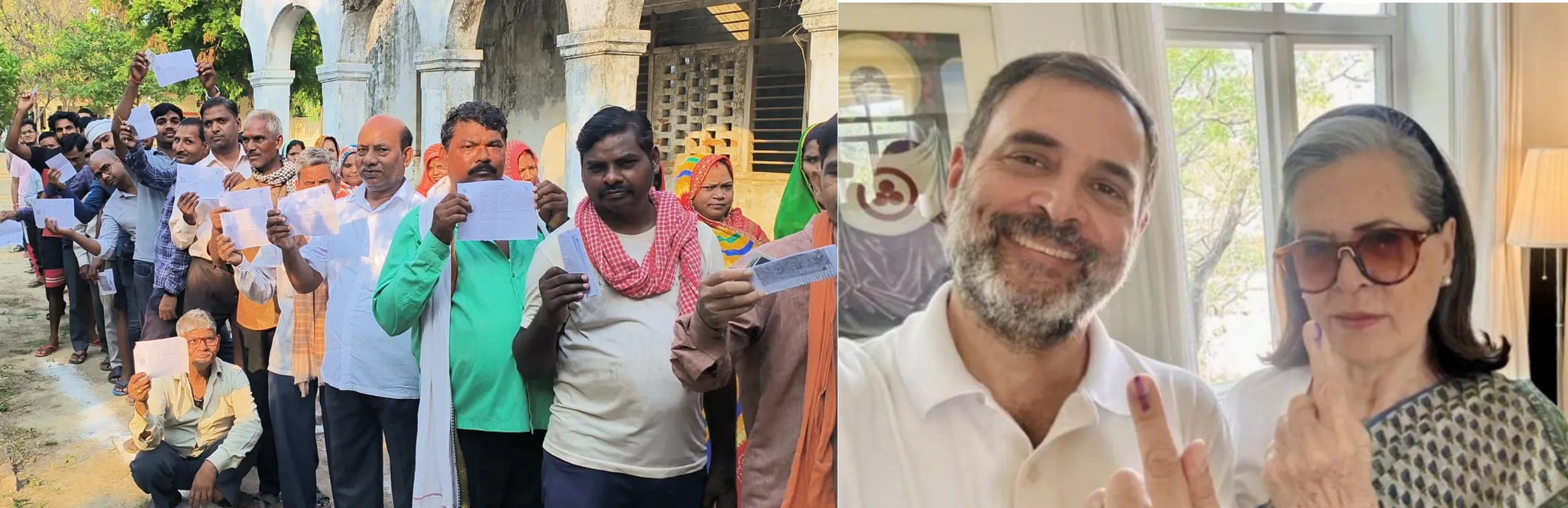 छठवें चरण में 58 सीटों पर मतदान, कई दिग्गजों की किस्मत EVM में होगी बंद; आजमगढ़ में पोलिंग बूथ पर दिखी मतदाताओं की भीड़