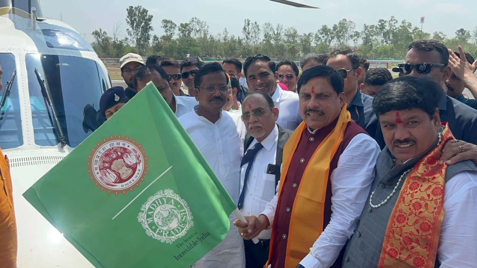 पीएमश्री धार्मिक पर्यटन हेली सेवा देवस्थलों के प्रति हमारी आस्था को जोड़ने का संकल्प है : Chief Minister Dr. Yadav