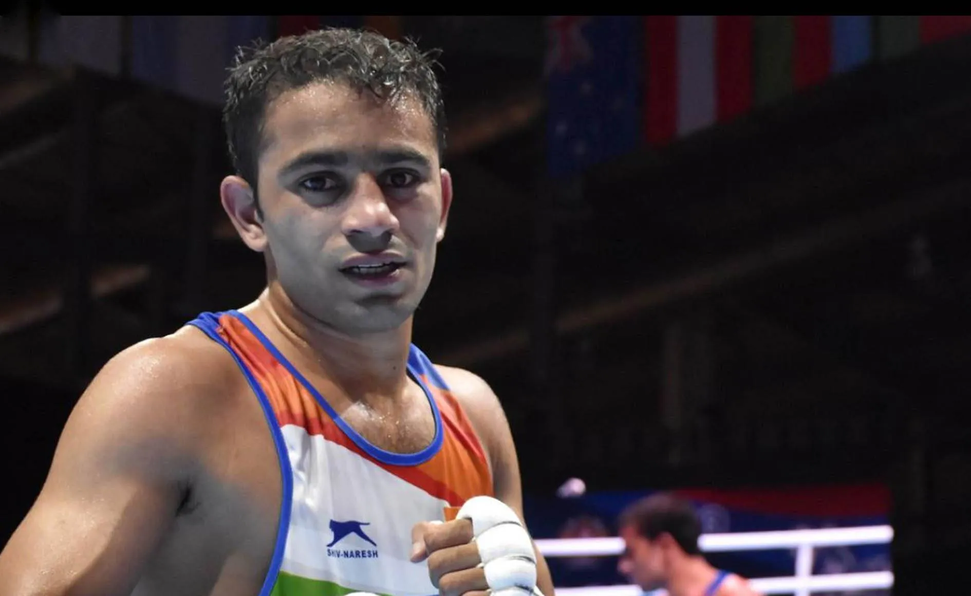 पेरिस ओलंपिक के लिए अभ्यास कर रहे मुक्केबाज Amit Panghal