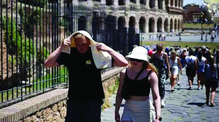 Italy में भीषण लू के लिये रेड अलर्ट जारी