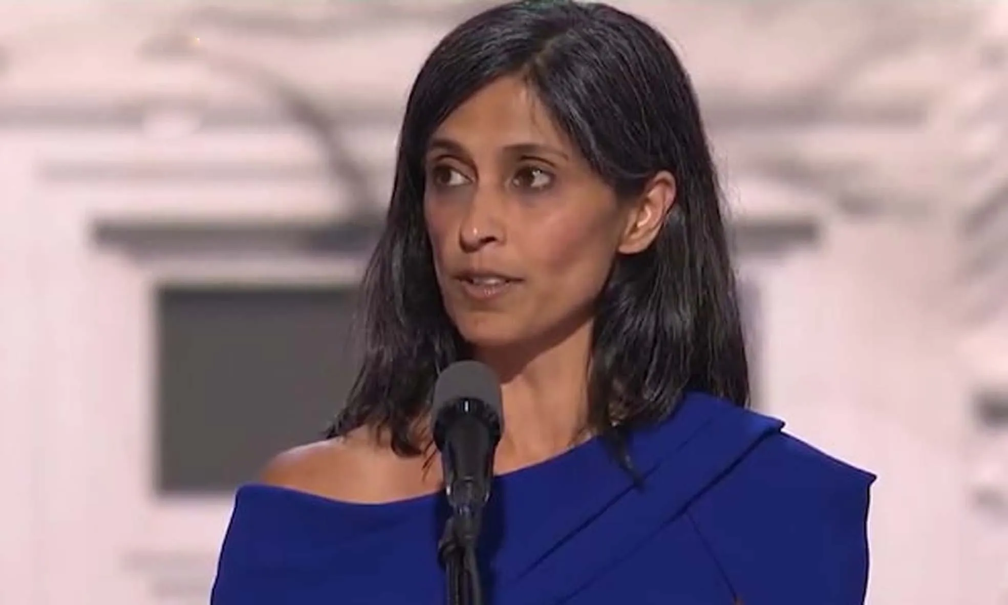 Usha Chilukuri ने ऐसा क्या कहा कि स्टेडियम में खड़े हो गए लाखों लोग