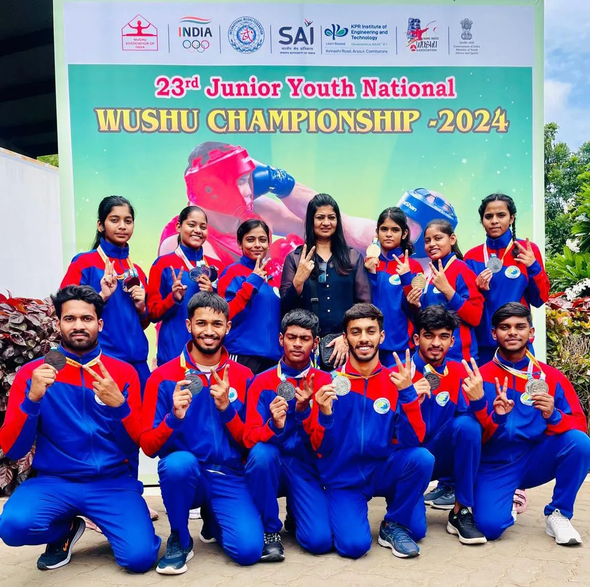 23 वी राष्ट्रीय Junior Wushu प्रतियोगिता का हुआ समापन