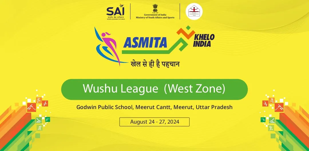 खेलों इंडिया महिला Wushu League मेरठ उत्तर प्रदेश में