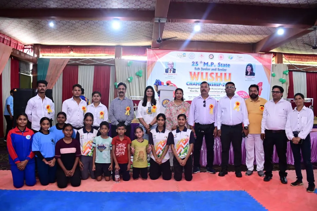 तीन दिवसीय सब जुनियर एवं सीनियर मध्य प्रदेश राज्य Wushu Competition का शुभारंभ