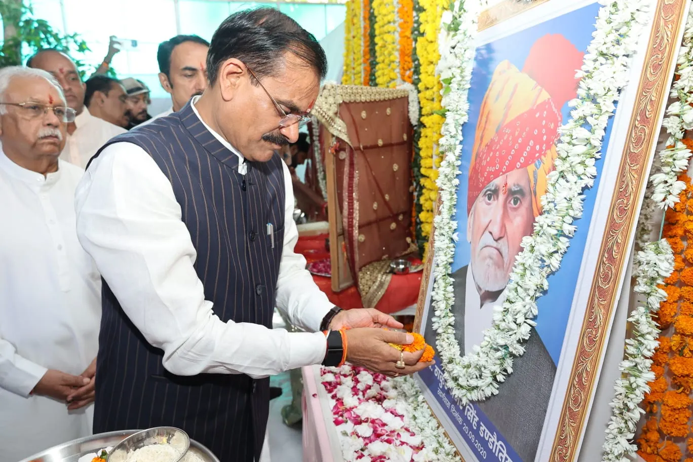 MP Vishnudutt Sharma के पिताजी की पुण्यतिथि पर सुंदरकांड पाठ एवं पुण्य स्मरण कार्यक्रम का आयोजन