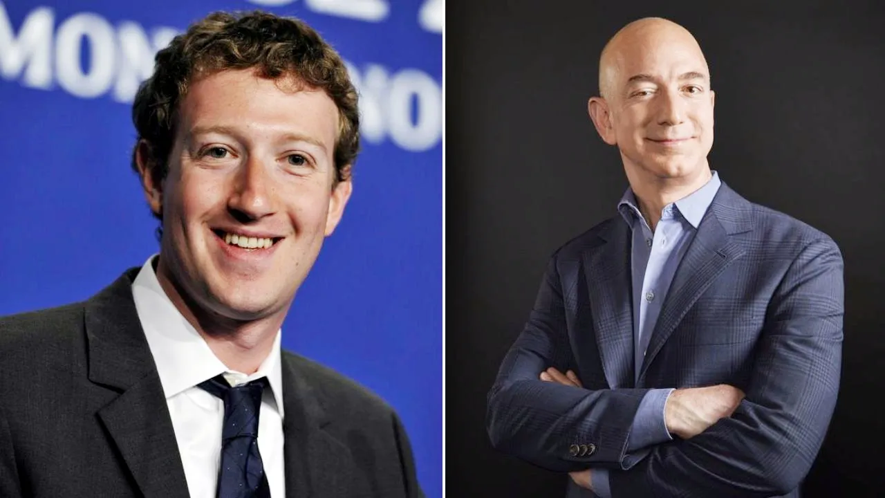 Mark Zuckerberg ने जेफ बेजोस को संप‎त्ति मामले में पीछे छोड़ा