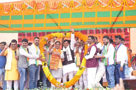 झारखंड की बालूमाथ, पांकी तहरसी एवं चतरा विधानसभा में Chief Minister Dr. Mohan Yadav ने सभाओं को संबोधित किया