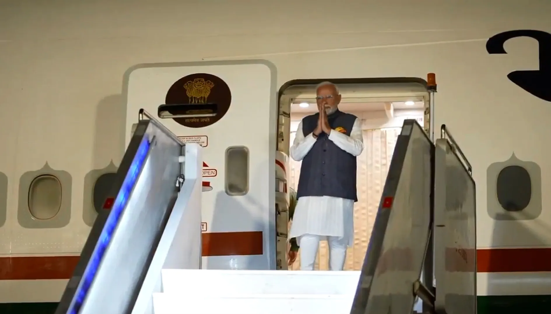 PM Modi ब्राजील पहुंचे, जी20 शिखर सम्मेलन में होंगे शामिल