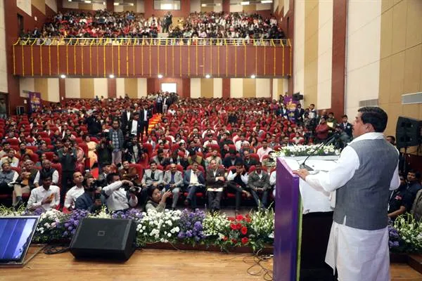 युवाओं की आंखों में सपने, भुजाओं में ताकत, पैरों में होती है गति : Chief Minister Dr. Yadav