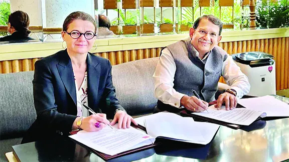 IIM Sirmaur और एमलियोन बिजनेस स्कूल, फ्रांस के बीच समझौता ज्ञापन पर हस्ताक्षर