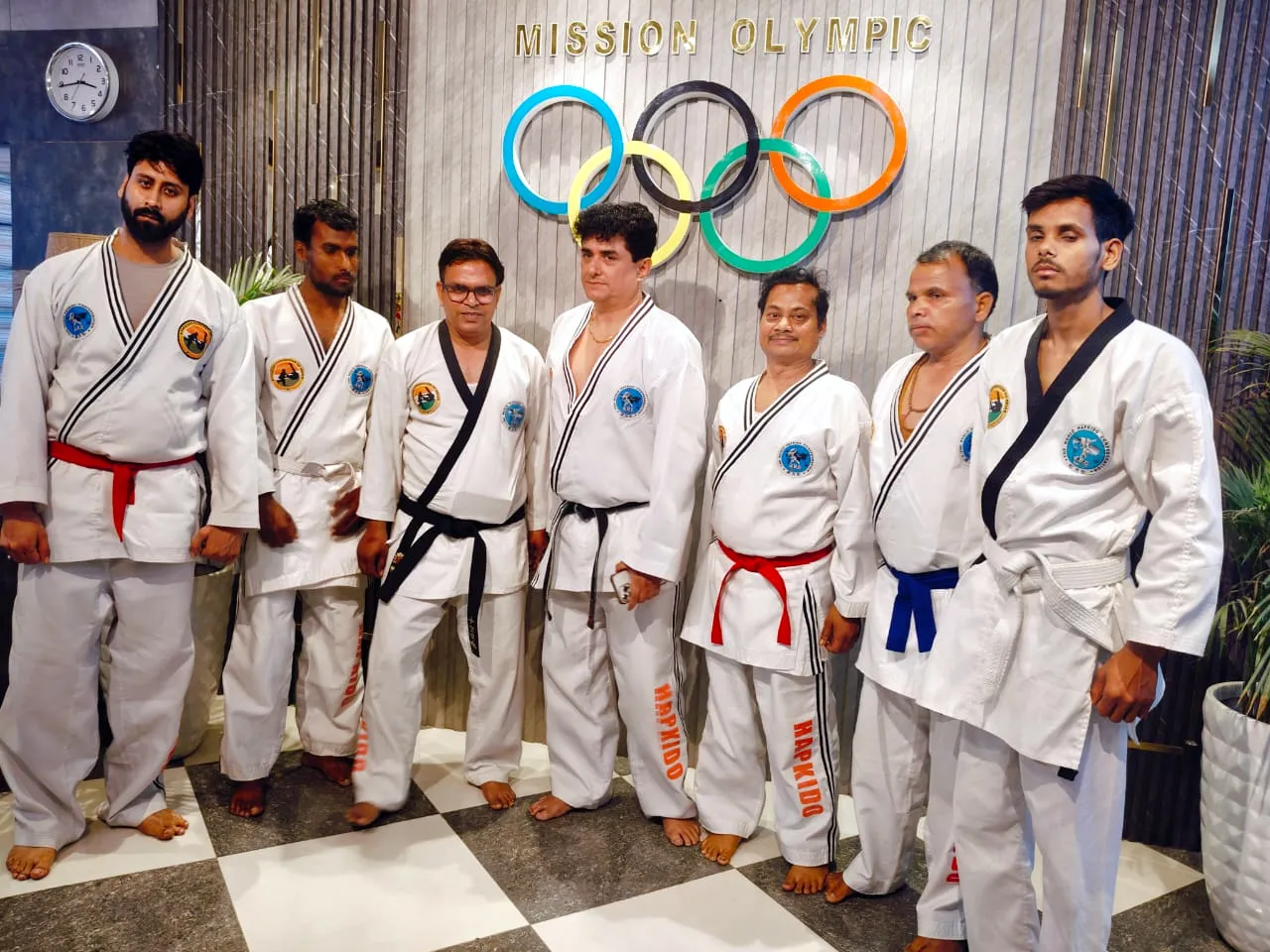 Hapkido नेशनल ट्रेनिंग कैंप में मध्य प्रदेश के 6 सदस्यों ने भाग लिया