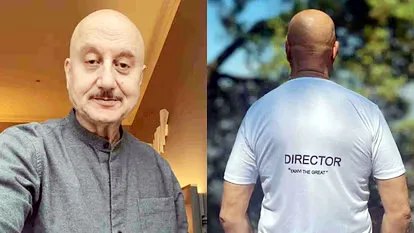 Anupam ने 23 साल बाद दोबारा पहनी निर्देशक की टी-शर्ट