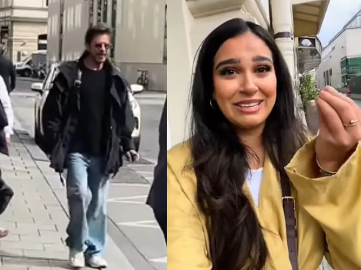 Shahrukh से मिलकर भावुक हुई जर्मनी फीमेल फैन