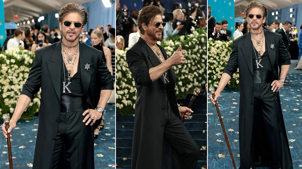 Shahrukh Khan के नए लुक ने सबका खूब ध्यान खींचा
