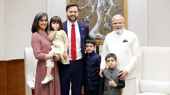 Usha Vance ने कहा- पीएम मोदी का स्नेह नहीं भुला पा रहे बच्चे, बार-बार करते हैं याद