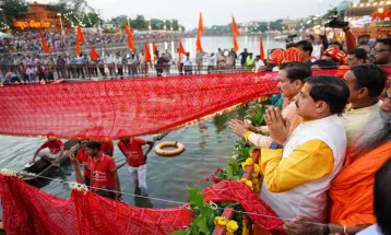 CM Dr. Yadav क्षिप्रा तीर्थ परिक्रमा में हुए शामिल