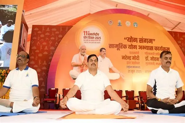 भारत के मूलदर्शन और योगशैली से दुनिया को परिचय कराने का दिन है अंतर्राष्ट्रीय योग दिवस: CM Dr. Yadav