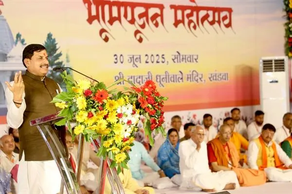 लाखों भक्तों की आस्था और श्रद्धा का प्रतीक है श्री धूनी वाले दादा का मंदिर: CM Dr. Yadav