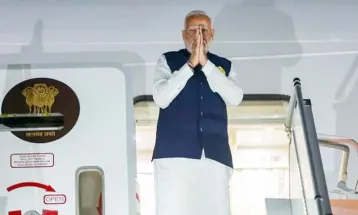PM Modi पांच देशों की सफल यात्रा कर स्वदेश वापस आए, चार देशों ने दिया सर्वोच्च नागरिक सम्मान