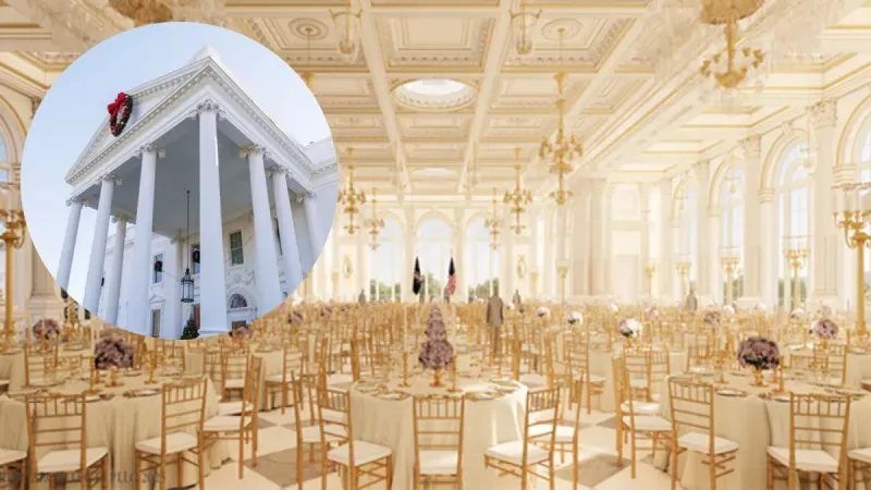 डांस और पार्टी करने के लिए ट्रंप White House में बना रहे 1750 करोड़ रुपये में बॉलरूम
