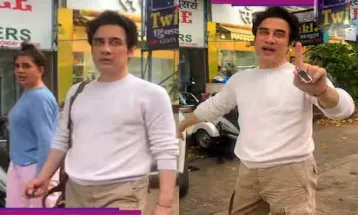 महिला के साथ दिखे Faisal Khan, पैपराजी पर निकाला गुस्सा