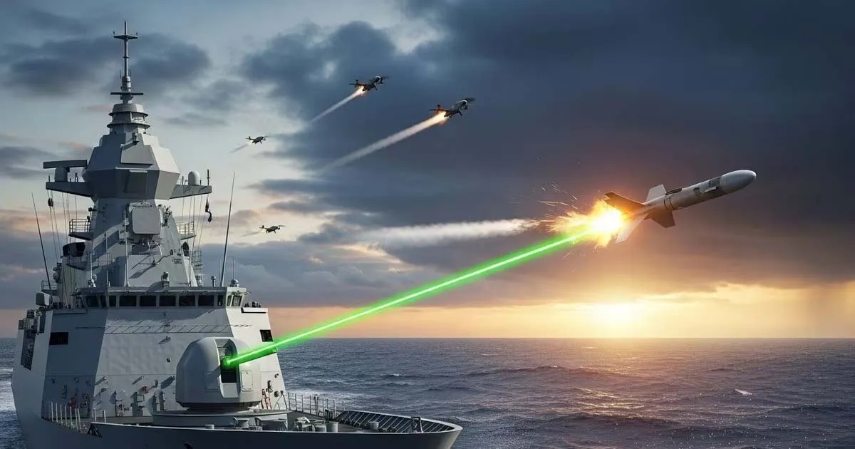 Germany का फ्लोटिंग लेजर, पल भर में मिसाइल भी हो जाएगी खाक
