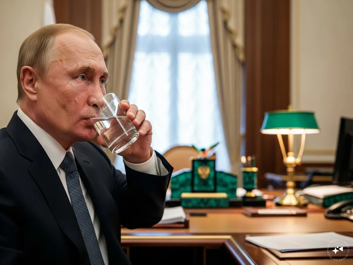 सिर्फ खाना ही नहीं Putin के साथ उनका विशेष पानी भी चलता हमेशा साथ